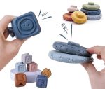 2in1 Stacks of Circles N Blocks- 6+ Months - الصورة 2