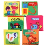 Fabric Book, Colorful Educational Learning World - Image 2