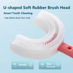 360° KIDS U-SHAPED TOOTHBRUSH - الصورة 5