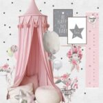 Chiffon Kids Canopy- Pink
