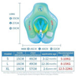  SwimBobo, Swimming Ring Floating with Canopy- Blue Penguin - الصورة 7