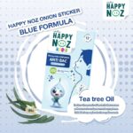 Happy Noz, Organic Onion Sticker, Blue Formula + Tea Tree Oil, 6pcs. - 0+ Months - Image 2
