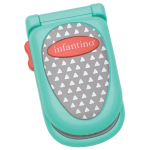 Infantino, Flip and Peek Fun Phone - Teal - الصورة 3