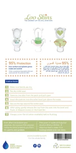 Loo Skins Seat & Bowl Covers- Flushable - Image 6