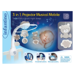 Infantino, 3-in-1 Projector Musical Mobile