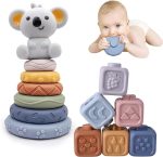 2in1 Stacks of Circles N Blocks- 6+ Months - الصورة 4