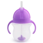 Munchkin Tip & Sip Weighted Straw Cup, 207ml. 6+ Months - الصورة 10