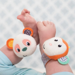 Infantino, Wrist Rattles - Monkey/Panda - الصورة 4