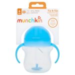 Munchkin Tip & Sip Weighted Straw Cup, 207ml. 6+ Months