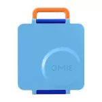 OmieBox Bento Lunch Box - blue sky