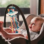 Montessori UFO Silicone Pulling String Toy - Image 3