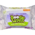 Boogie Wipes Saline Nose Wipes, Lavender , 30 Wipes