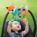 Infantino Spiral Activity Toy - Fox - الصورة 2