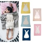 Rabbit Blanket- Yellow (73 x 108cm)