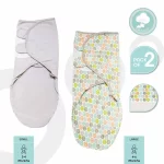 MOON, Organic Swaddle Pack of 2 - Image 2