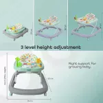 MOON - Drive Baby Walker With music & Toys Grey Forest - Image 3