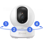 ⁦ezviz smart home camera TY1 Pro 2K⁩ - الصورة ⁦4⁩