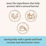 Aveeno baby Daily Moisture Cream With Coconut Oil & shea Butter (354ml) - الصورة 8
