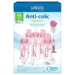 ⁦Dr. Browns, Natural Flow, Anti-Colic Option+ Baby Bottle- Gift Set Bottles & Accessories⁩ - الصورة ⁦3⁩