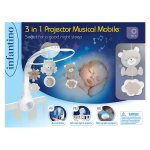 Infantino, 3-in-1 Projector Musical Mobile