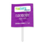 ⁦YumEarth Organic Elderberry Lollipops (15 Pops)⁩ - الصورة ⁦3⁩