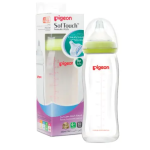 Pigeon, Soft Touch Plastic Bottle for Colic- 330 ml