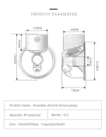 S12 Wearable Electric Breast Pump Single - Image 3