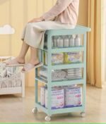 Baby Drawer Storage Organizer with trolley - الصورة 8