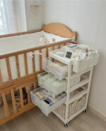 Baby Drawer Storage Organizer with trolley - الصورة 25