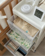 Baby Drawer Storage Organizer with trolley - الصورة 26