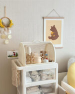 Baby Drawer Storage Organizer with trolley - الصورة 18