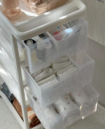 Baby Drawer Storage Organizer with trolley - الصورة 14