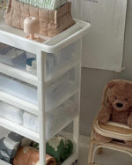 Baby Drawer Storage Organizer with trolley - الصورة 15