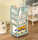 Baby Drawer Storage Organizer with trolley - الصورة 3