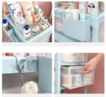 Baby Drawer Storage Organizer with trolley - الصورة 7