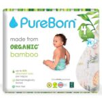 Pureborn Size 4 Singles 7-12kg 24 Nappy
