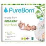 Pureborn Size NB Singles 5kg 34Nappy