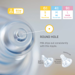 Pigeon, Flexible Bottle Glass- 240ml - Image 3