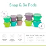 melii Snap & Go Baby Food Storage Containers with lids - 10pcs. - Image 6