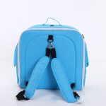 ⁦Portable Baby Bed with Mosquito Net - Grey⁩ - الصورة ⁦4⁩