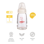 Pigeon, Flexible Bottle Glass- 120ml