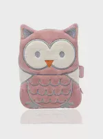 Babyjem - Cherry Seeds Filled Velvet Colic Pillow Owl - الصورة 5