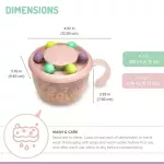 ⁦Melii Snack Keeper- Pink⁩ - الصورة ⁦3⁩