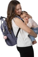 Melii Pacifier Holder - Grey/Pink - الصورة 4