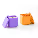 OMIE Silicone Dip Containers (Violet/Orange) - Image 2