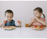 Milk it baby, Bamboo Tableware - Elephant Suction Plate & Fork Set - Image 3