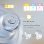 Pigeon, Flexible Bottle Glass- 240ml - Image 3