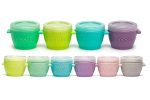 melii Snap & Go Baby Food Storage Containers with lids - 10pcs.