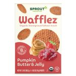 Sprout, Organic Wafflez, Pumpkin Butter & Jelly-5 Packs