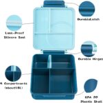 ⁦Bento Lunch Box with Thermos Food Jar - BLUE⁩ - الصورة ⁦3⁩